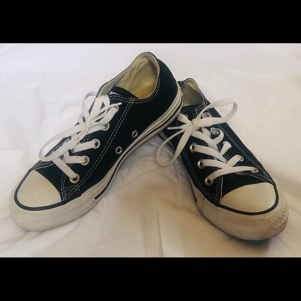 Converse All Star size 6 black